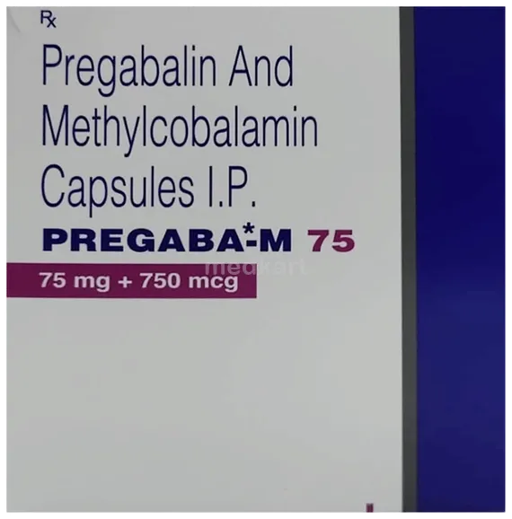 pregaba m 75mg capsule 15's